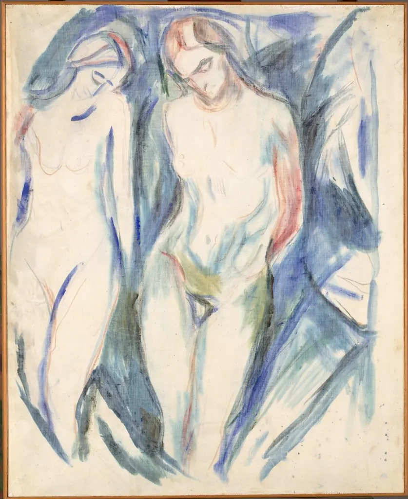Two Graces, by Edvard Munch