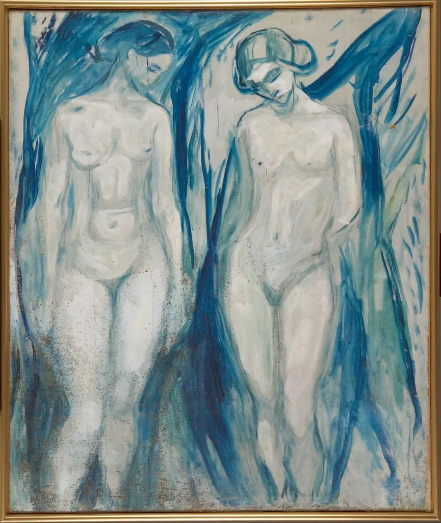 Two Graces, by Edvard Munch