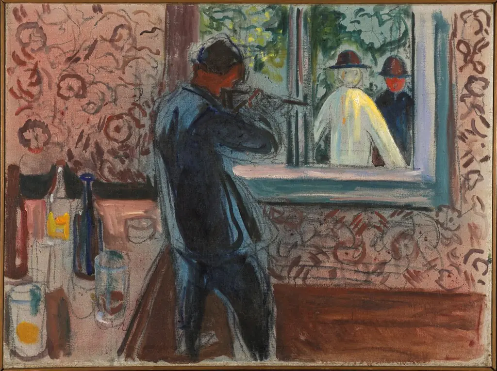 Uninvited Guests, by Edvard Munch