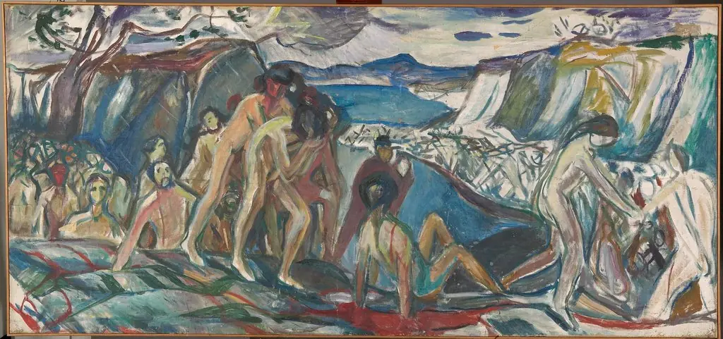 War, by Edvard Munch