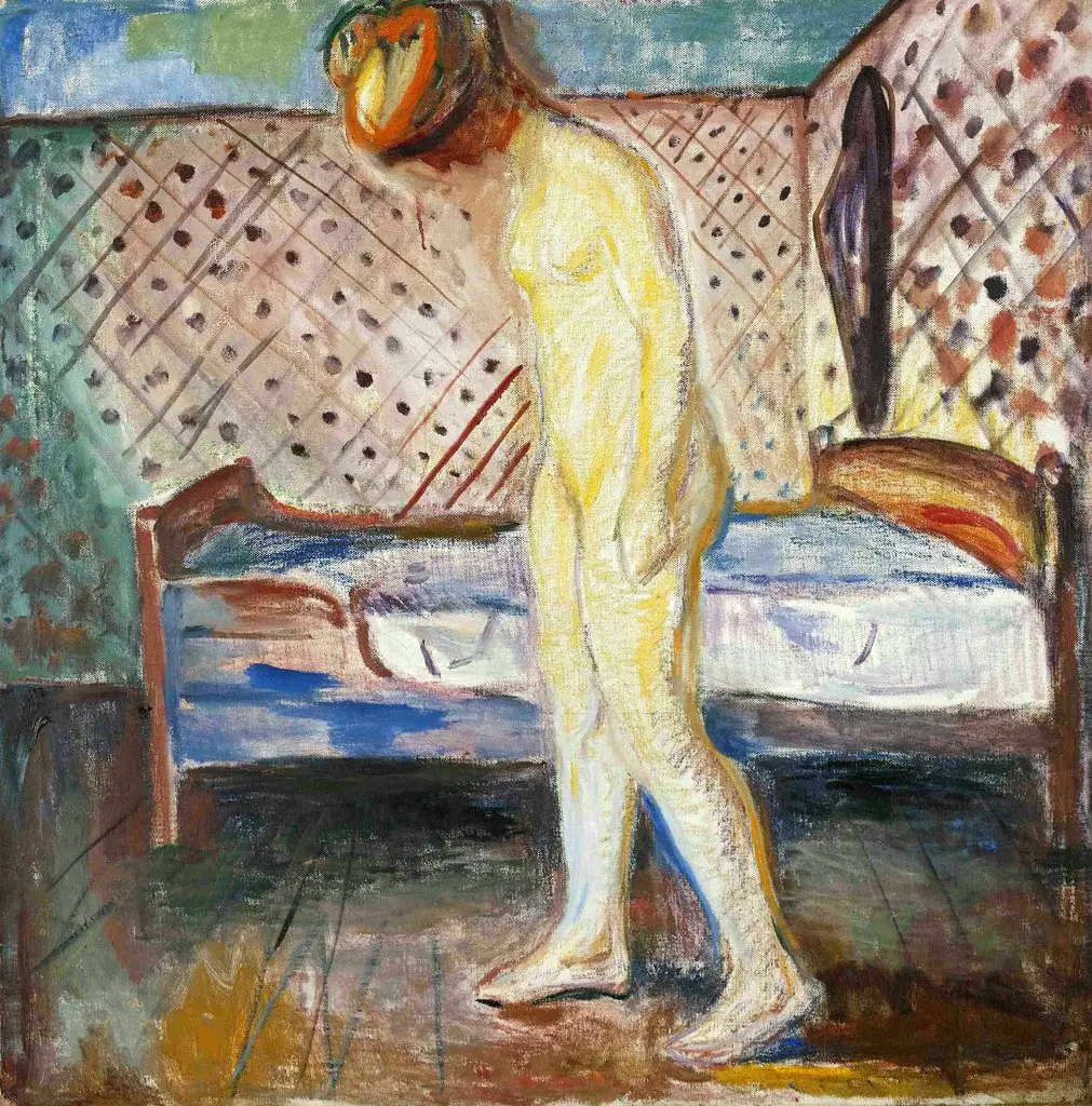 Weeping Woman, by Edvard Munch