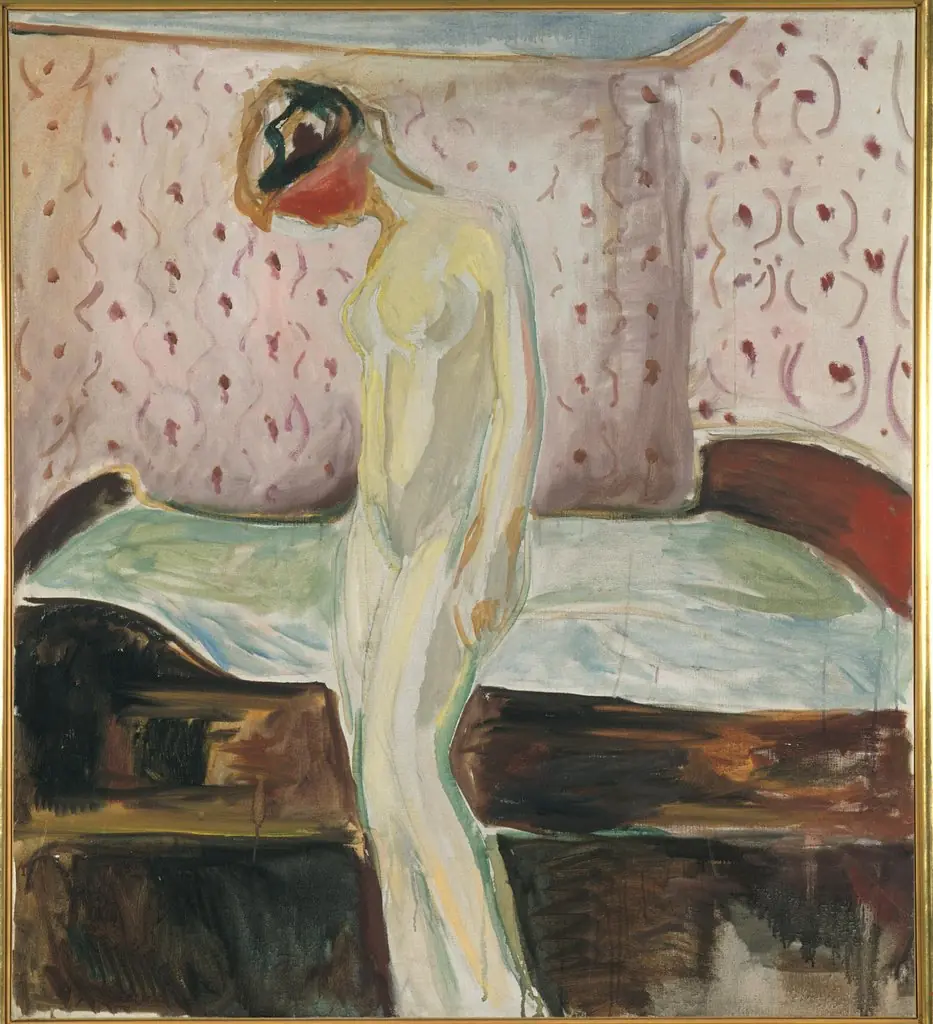 Weeping Woman, by Edvard Munch