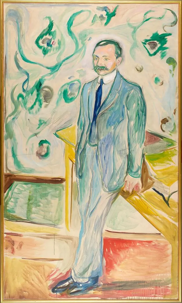 Wilhelm Wartmann, by Edvard Munch