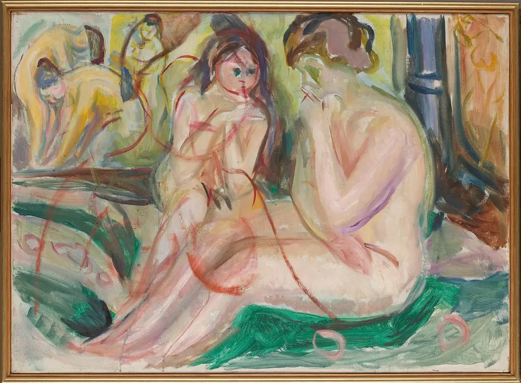 Women in the Bath, by Edvard Munch