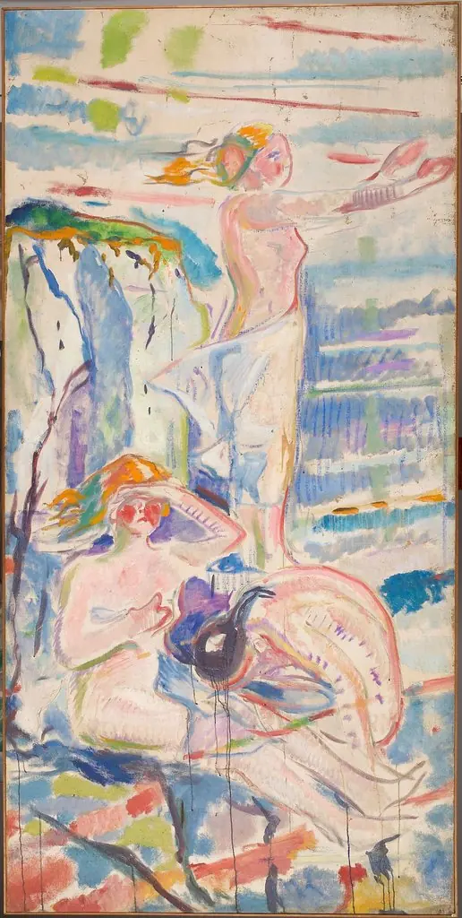 Women Turned towards the Sun, by Edvard Munch