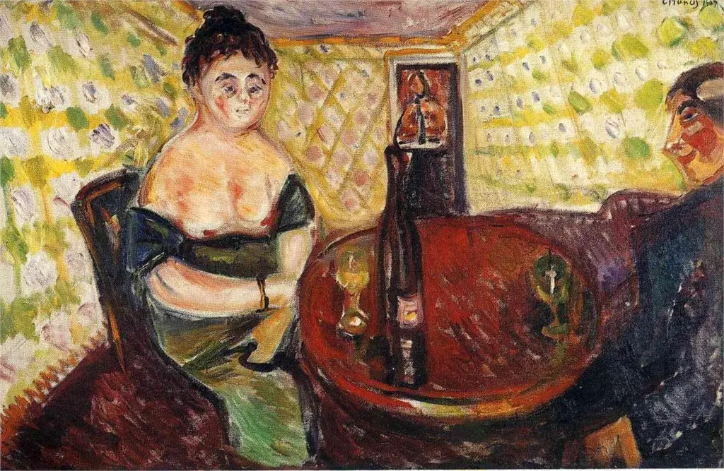 Zum Süssen Mädel, by Edvard Munch