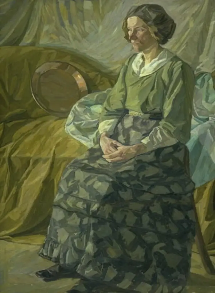 Emma Weie, the Artist's Sister, by Edvard Weie