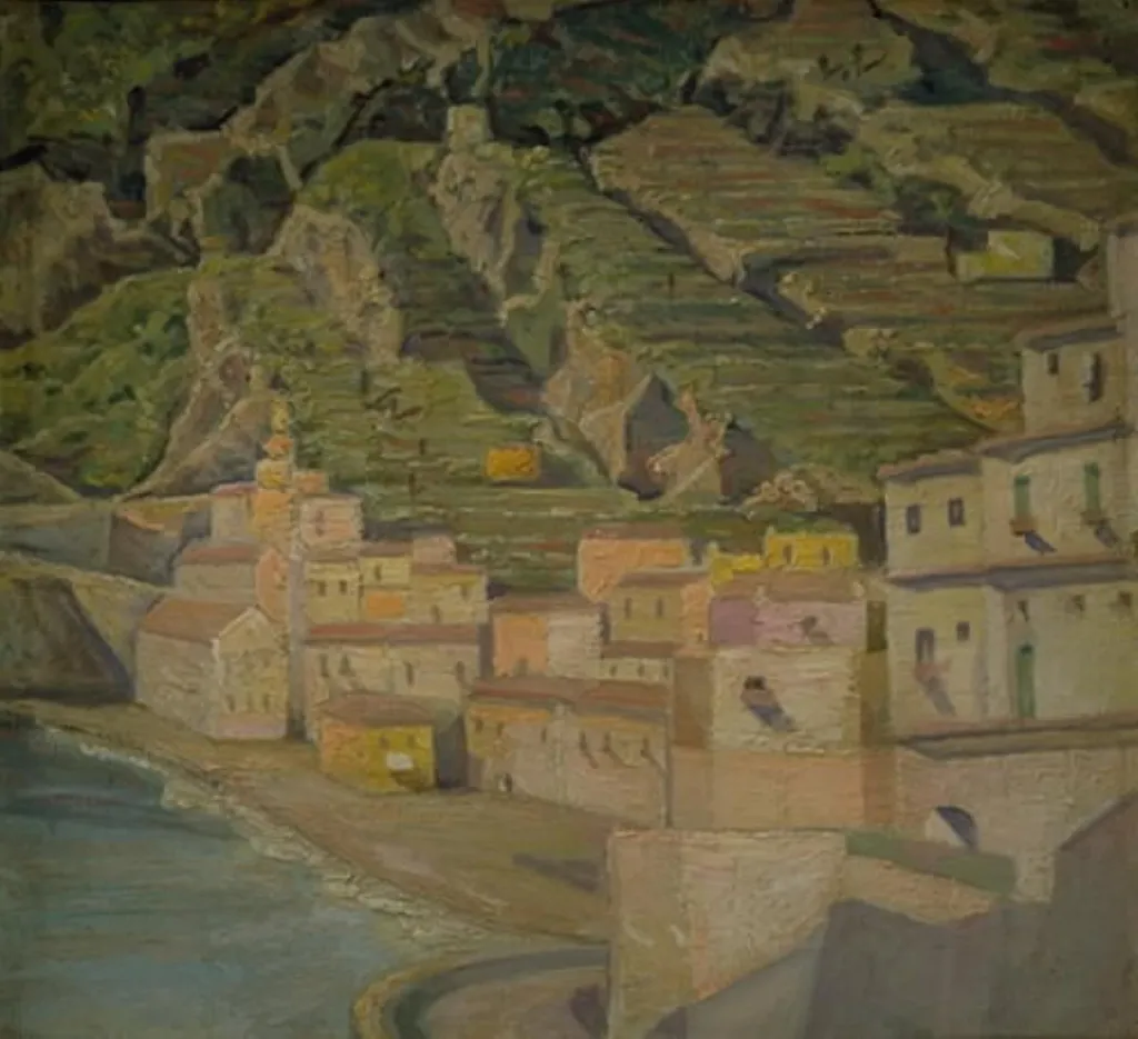 From Amalfi, by Edvard Weie, unspecified, 1907