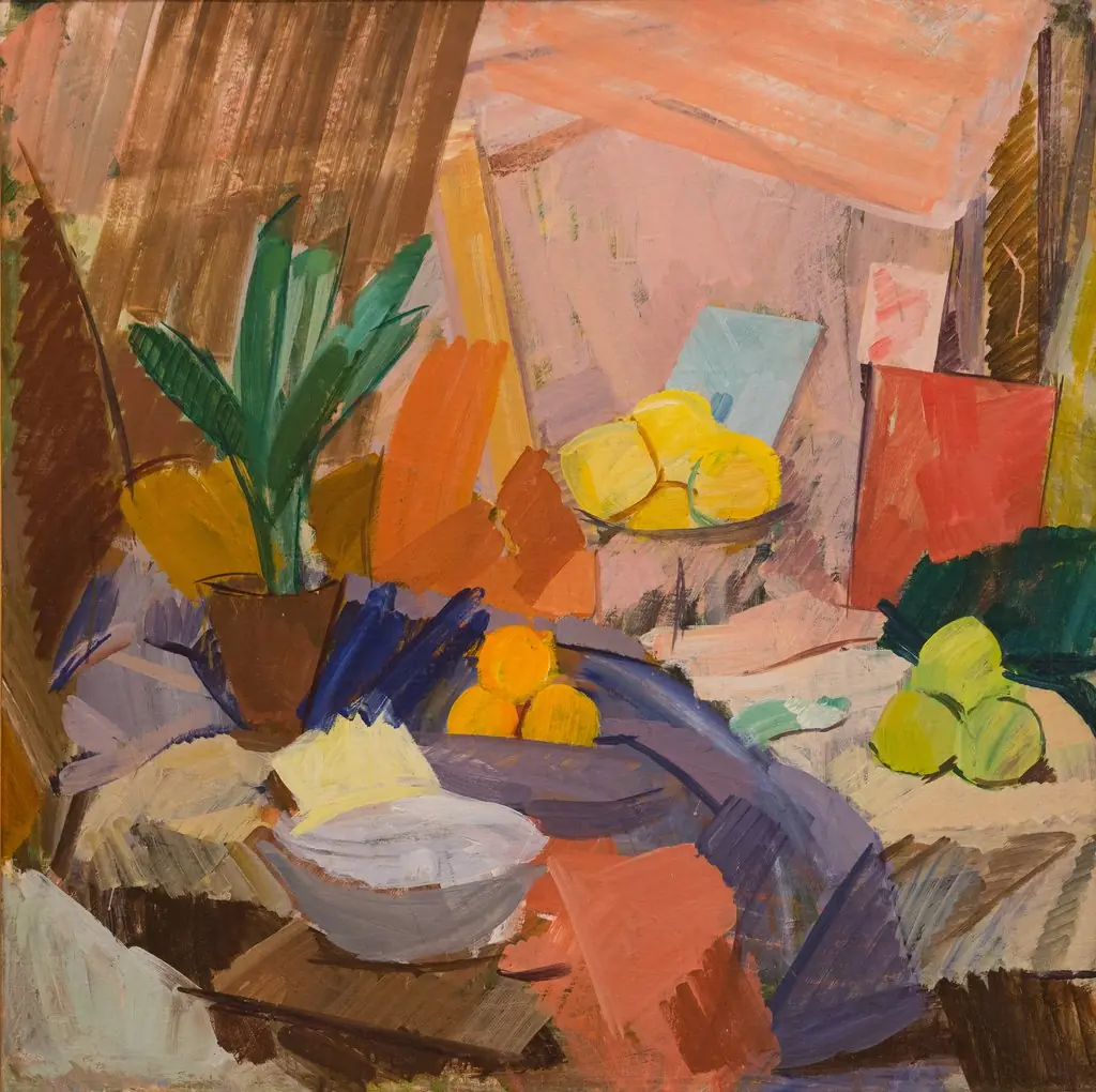 Still Life with Oranges, by Edvard Weie