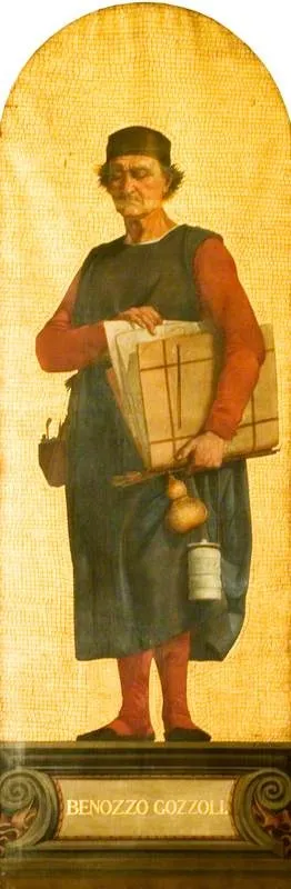 Benozzo Gozzoli (c.1421–1497) (design for a mosaic in the Victoria and Albert Museum), by Edward Armitage, oil, 1864