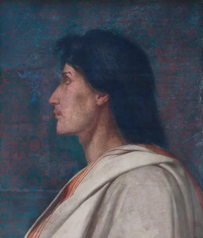 Saint Simon, by Edward Armitage