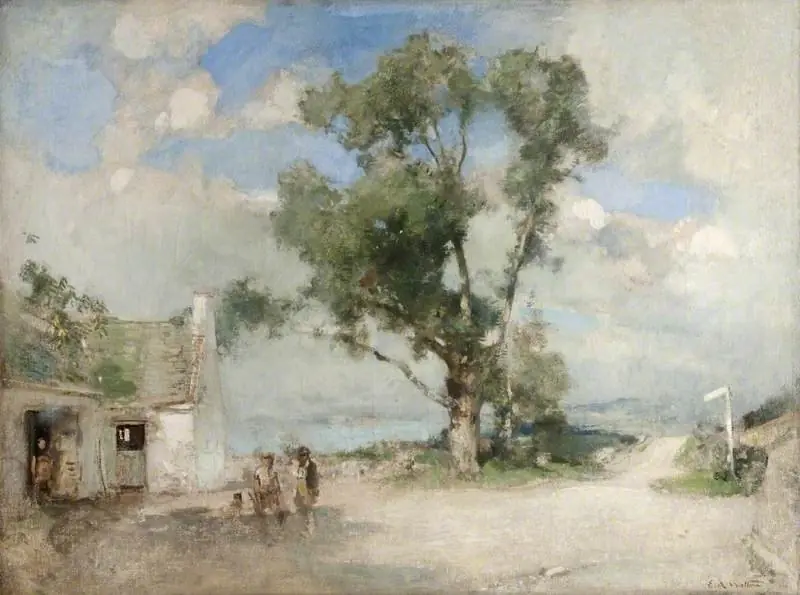 The Smithy at the Crossroads, by Edward Arthur Walton