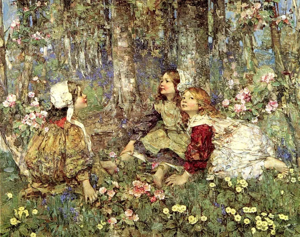 The Music of the Woods, by Edward Atkinson Hornel