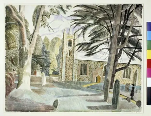 'Christ! I have been many times to church!', by Edward Bawden