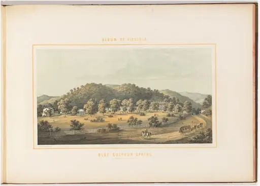 Blue Sulphur Spring, by Edward Beyer
