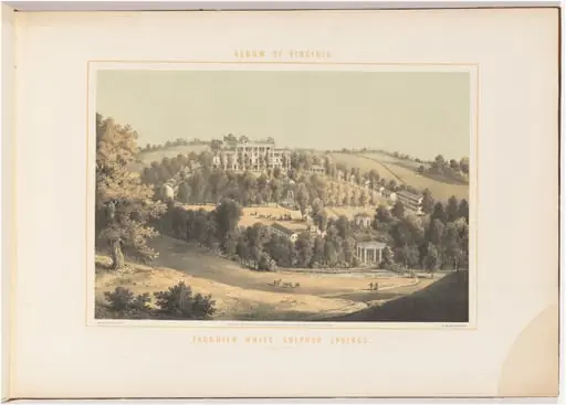 Fauquier White Sulphur Springs, by Edward Beyer