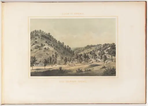 Red Sulphur Spring, by Edward Beyer