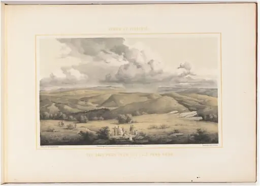 The Salt Pond from the Salt Pond Knob, No. 2, by Edward Beyer