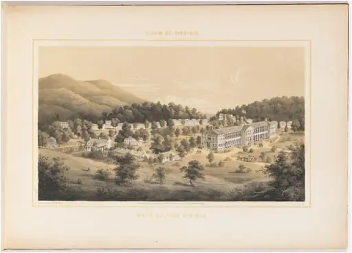 White Sulphur Springs, by Edward Beyer