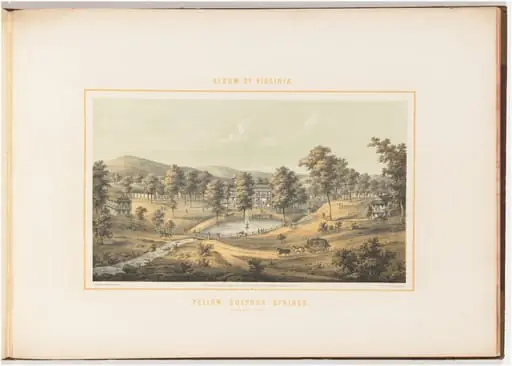 Yellow Sulphur Springs, by Edward Beyer