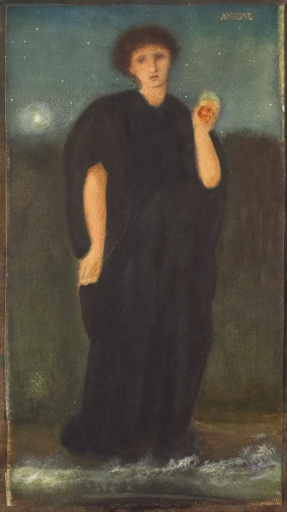 Ariadne, by Edward Burne-Jones