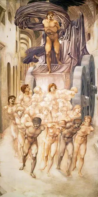 The Car of Love (Love's Wayfaring), by Edward Burne-Jones, 1898