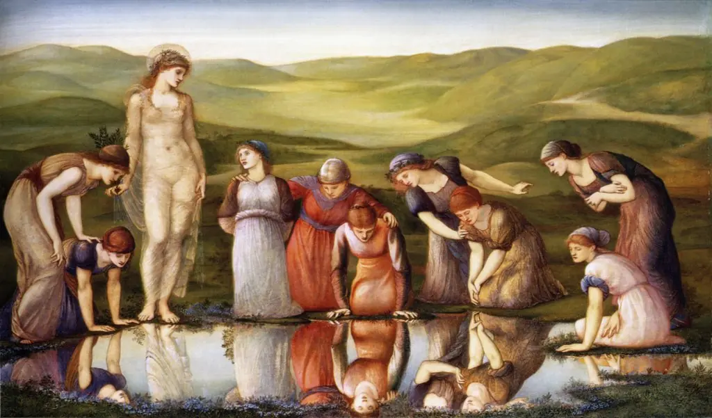 The Mirror of Venus, by Edward Burne-Jones