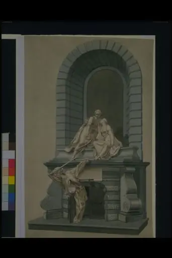 Nightingale Monument, by Edward Burney