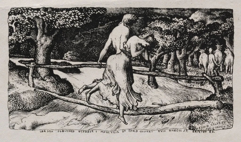The Flood, by Edward Calvert, 1829