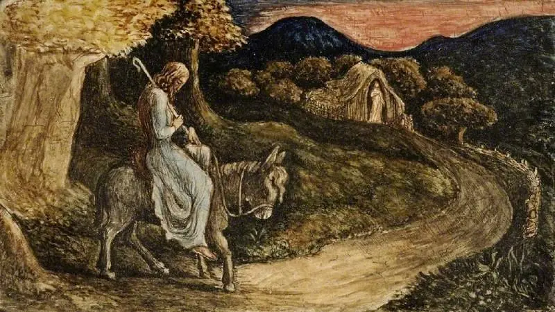 The Return Home, by Edward Calvert