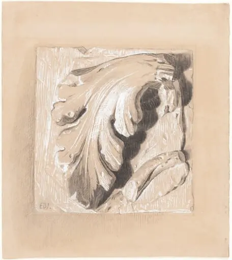 A Fragment from an Antique Frieze, by Edward Coley, Sir Burne-Jones