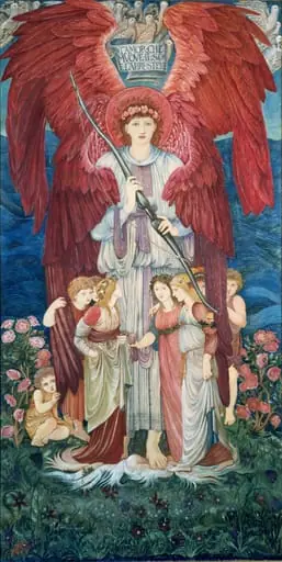 Love, by Edward Coley, Sir Burne-Jones