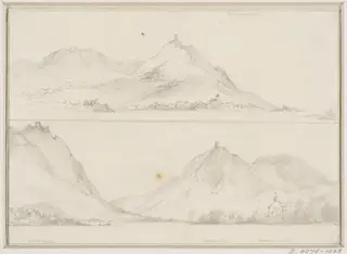 View of the Drachenfels and Königswinter