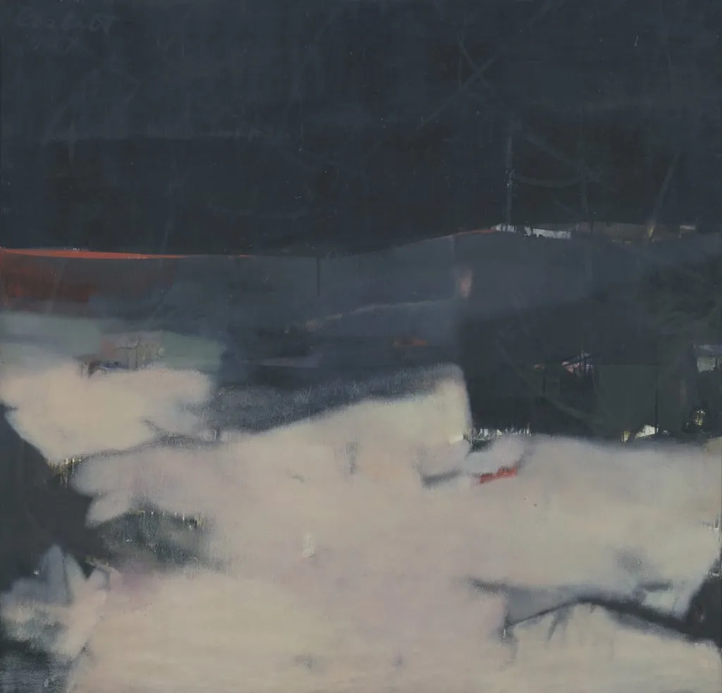 Untitled, by Edward Corbett, oil, 1957