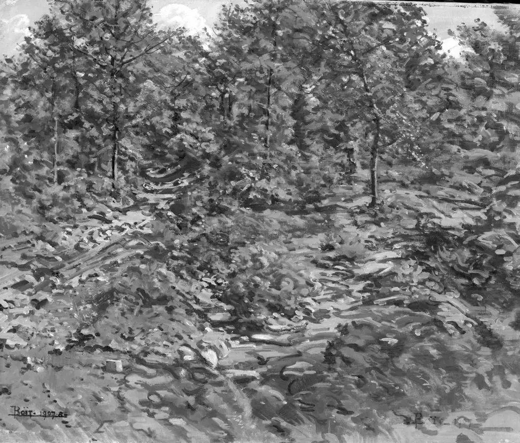 Rocky Hillside, by Edward Darley Boit