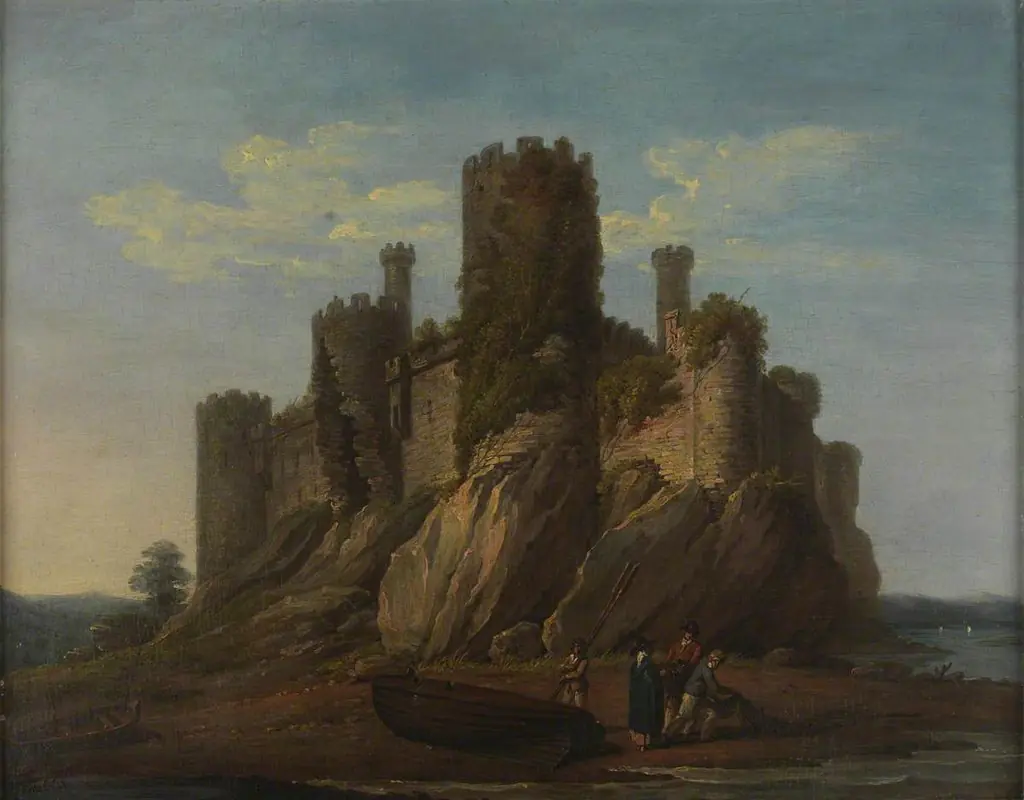 Harlech Castle, by Edward Dayes