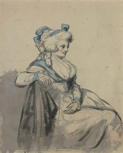 Mrs. Charles Harvey, by Edward Edwards