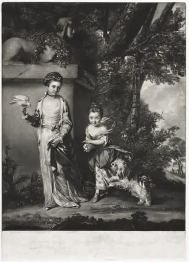 The Ladies Amabel and Mary Jemima Yorke, by Edward Fisher