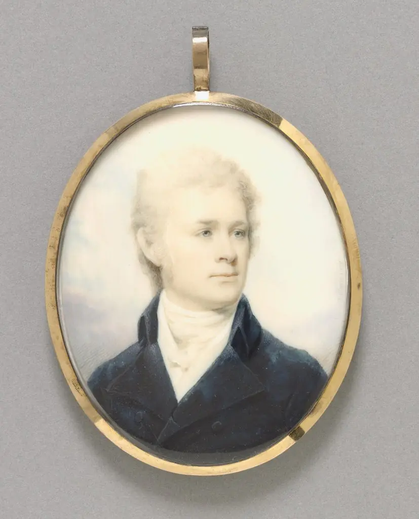 James Alexander Ross Cuthbert, by Edward Greene Malbone, 1800