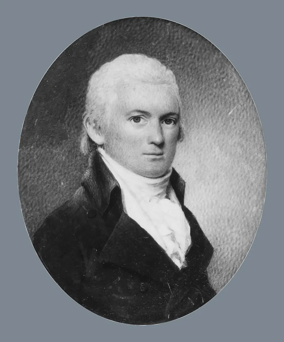 James G. Almy, by Edward Greene Malbone, watercolor, 1798