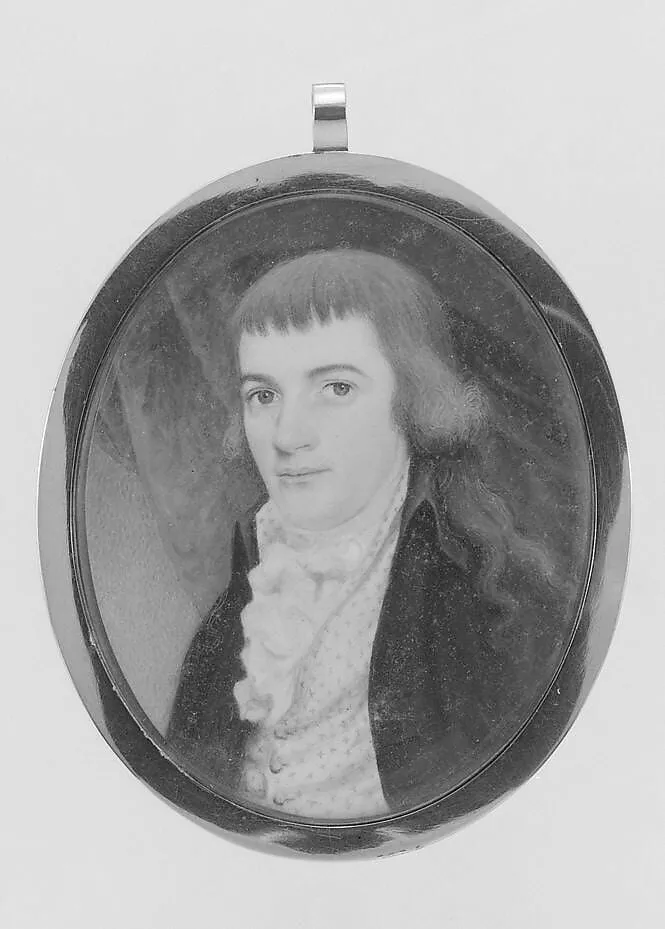 Nathaniel Pearce, by Edward Greene Malbone, watercolor, 1795