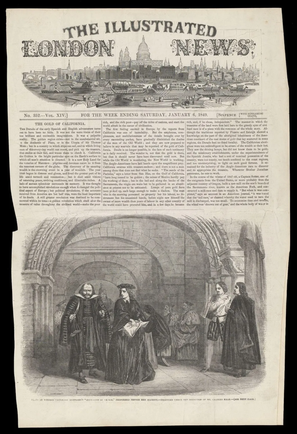 H Beard Print Collection, by Edward Henry Wehnert, 1850