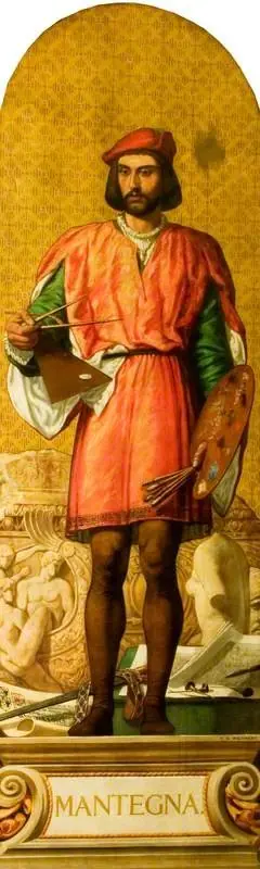 Mantegna (c.1431–1506) (design for a mosaic in the Victoria and Albert Museum), by Edward Henry Wehnert