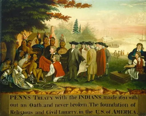 Penn's Treaty with the Indians, by Edward Hicks