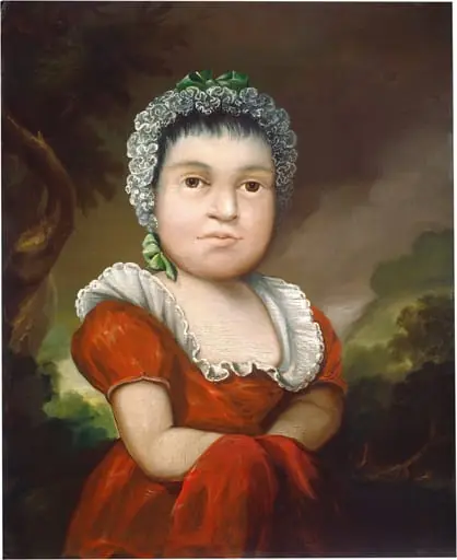 Portrait of a Child, by Edward Hicks