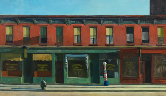 Early Sunday Morning — Edward Hopper