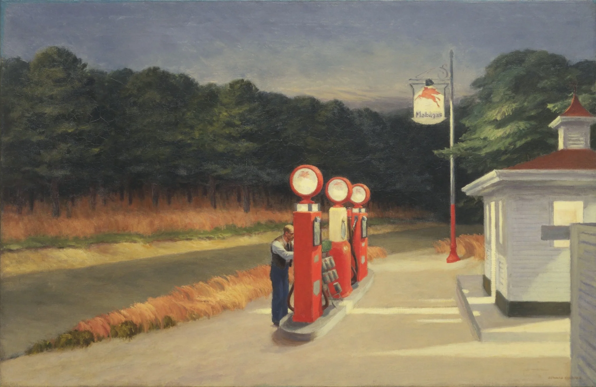 Gas — Edward Hopper