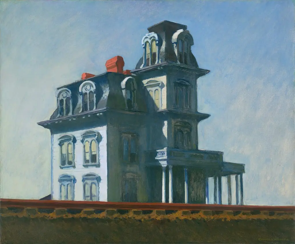 House by the Railroad, by Edward Hopper