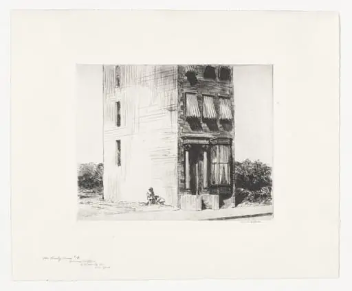 Untitled, by Edward Hopper