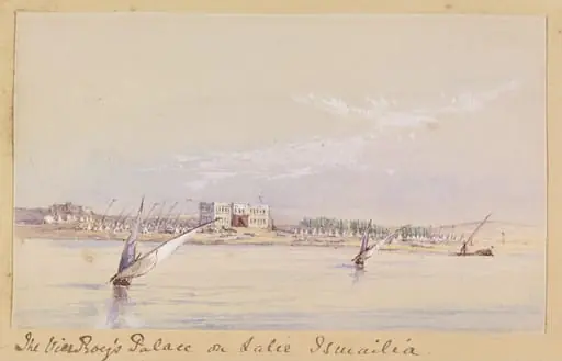 The ViceRoy's Palace on Lake Ismailia, by Edward Hovell Thurlow